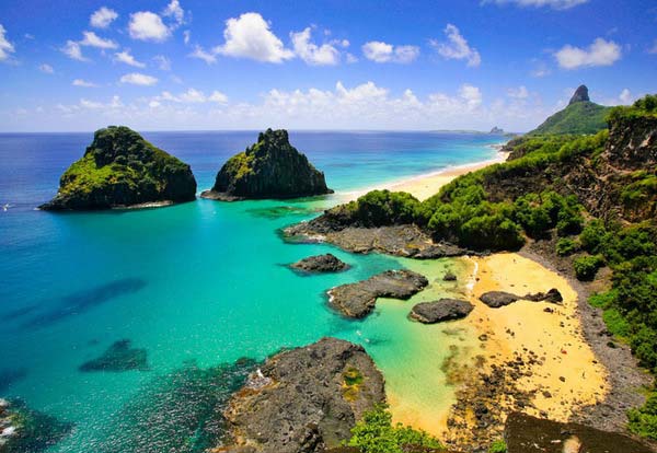 Fernando de Noronh, Brazilian coast. It is known as one of the UNESCO World Heritage Sites. (Photo/Xinhua)