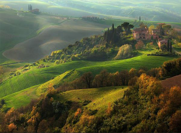 Tuscany, Italy. It is noted for its landscapes, traditions, history, artistic legacy and its permanent influence on high culture. (Photo/Xinhua)