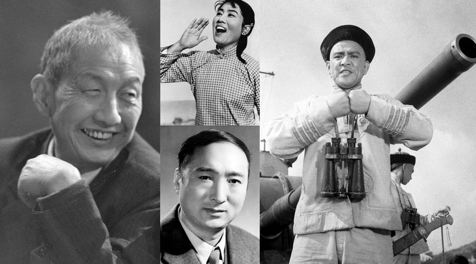 Huang Zongluo (left), Zhang Ruifang (middle upper), Chen Qiang (middle lower), Li Moran. From Jun. 26 to 30, 2012, three renowned Chinese actors - Chen Qiang, Huang Zongluo and Zhang Ruifang - passed away. Another renowned Chinese artist Li Moran died on Nov. 8, 2012. Their charisma on the screen remains forever in the hearts of the audience.(Xinhua)