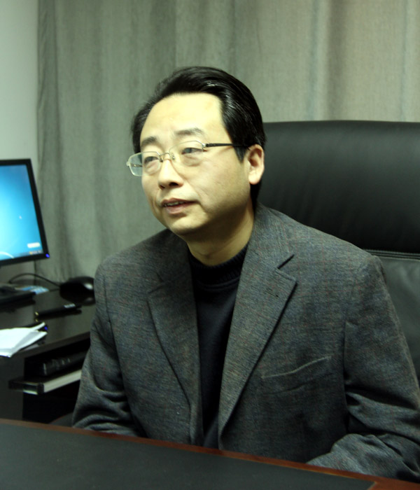 Pei Jianping, Deputy Director of the Shaanxi History Museum. (CRIENGLISH.com/Liu Kun)