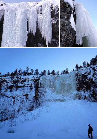 Kitsiputous Falls, Finland(www.ts.cn)