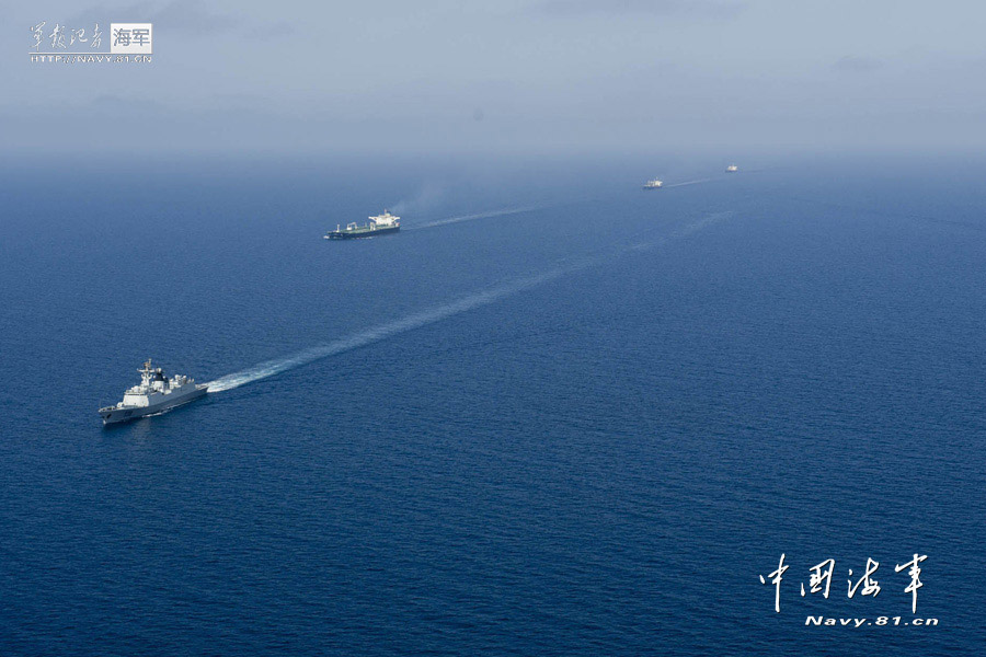 The "Yantai" guided missile frigate was delivered and commissioned to the Navy of the Chinese People's Liberation Army (PLA) in June 2011.It is 134 meters long, 16 meters wide and 35 meters high, with a maximum displacement of 4,000-odd tons. It undertakes such main tasks as anti-submarine, commanding, air defense, escorting and so on. (chinamil.com.cn/Zhang Qun and Hu Quanfu)