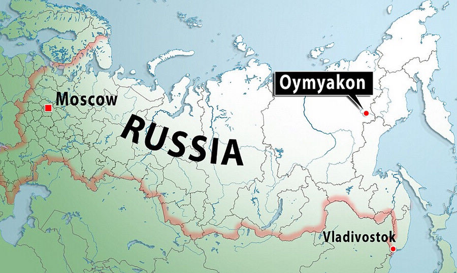 A mao of Oymyakon(Globaltimes.cn)