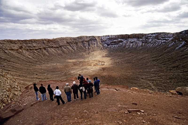 Barringer Crater in America (Source: xinhuanet.com/photo)