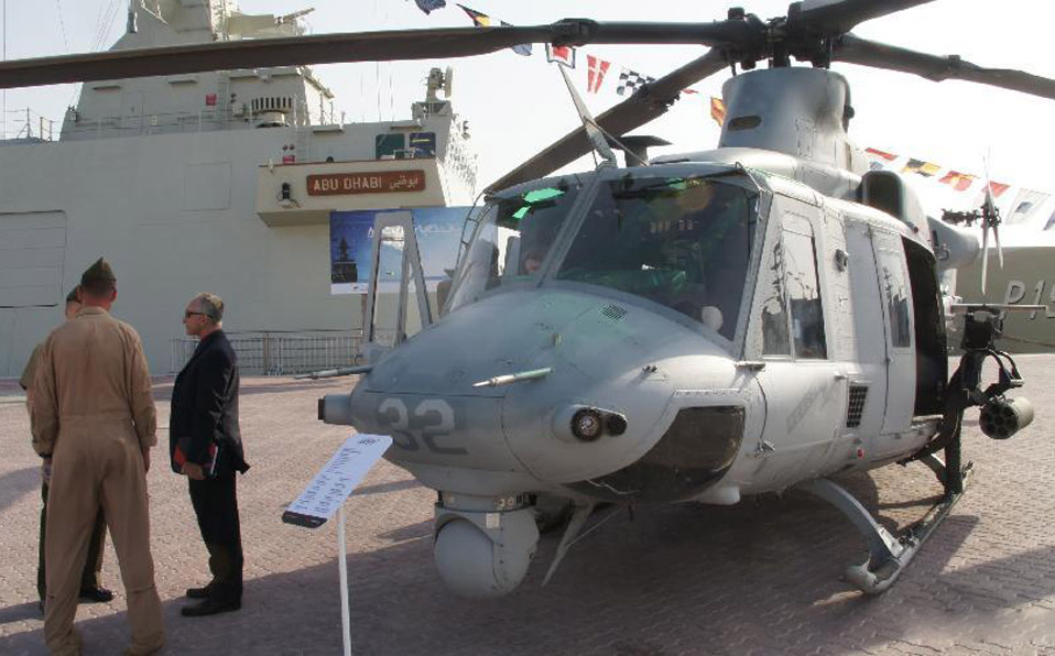 Defense Exhibition and Conference 2013 held in Abu Dhabi 