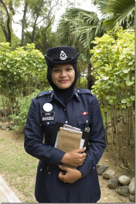 Malaysian policewoman(file photo)
