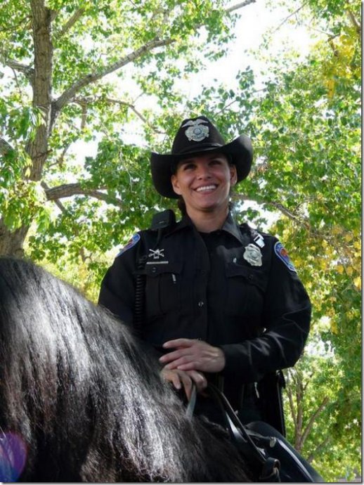 American policewoman(file photo)