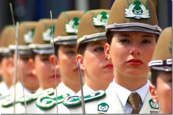Chilean policewomen(file photo)