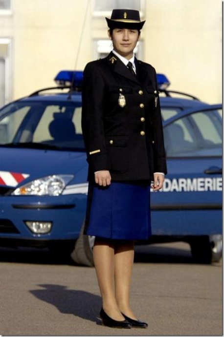 French policewoman(file photo)