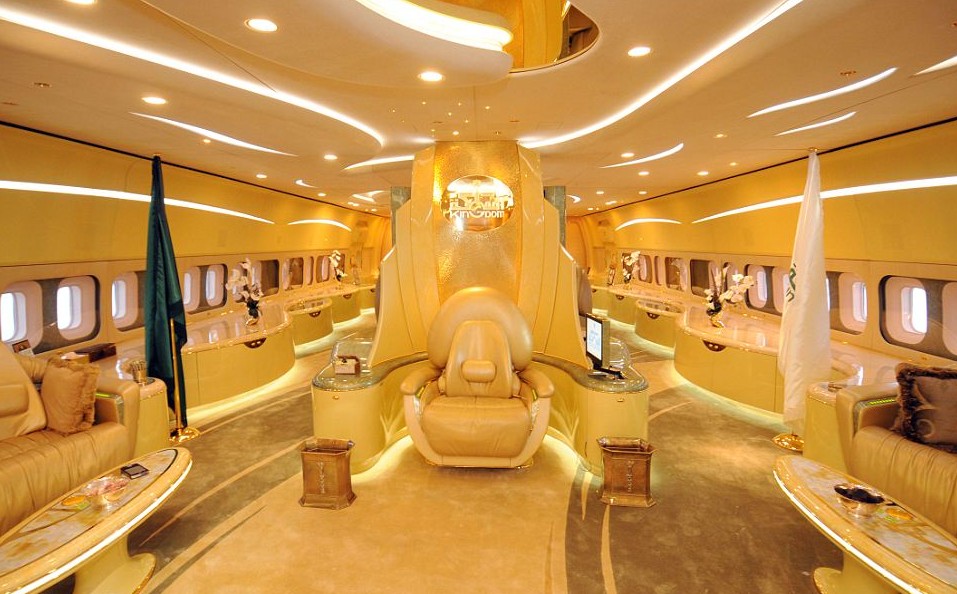 Boeing 747, private plane of Arabia's Prince Alwaleed bin Talal (Source: chinadaily.com.cn)