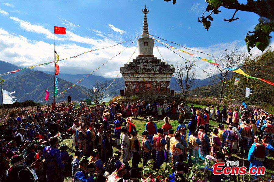 Baoxing County is located in the north of Ya'an City and the west of Sichuan Province, and has an area of 3,114 square kilometers. UNESCO named Baoxing as a part of the World Heritage Site, the "Sichuan Giant Panda Sanctuaries - Wolong, Mt Siguniang and Jiajin Mountain" in 2006. (CNS / Gao Huakang)