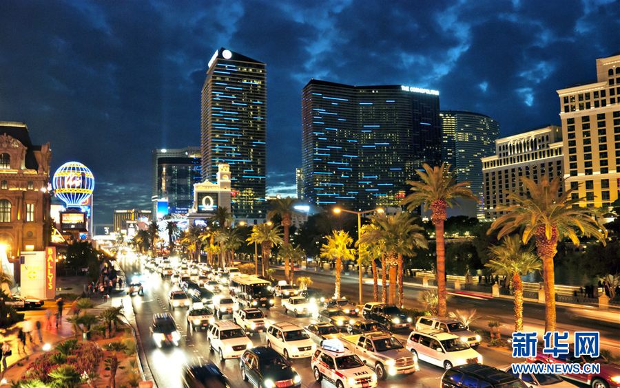Las Vegas in U.S. (Source: xinhuanet.com/photo)