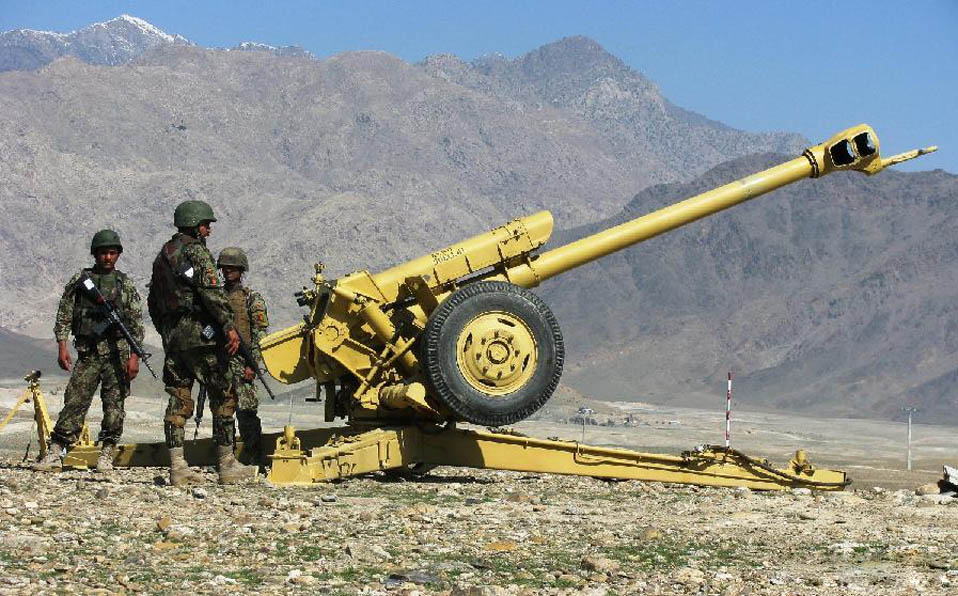 Afghan national army holds military exercise in Laghman province