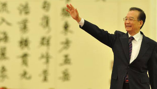 In Pictures: Wen Jiabao's past decade as Premier