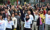 Manifestation anti-nucléaire à Taiwan