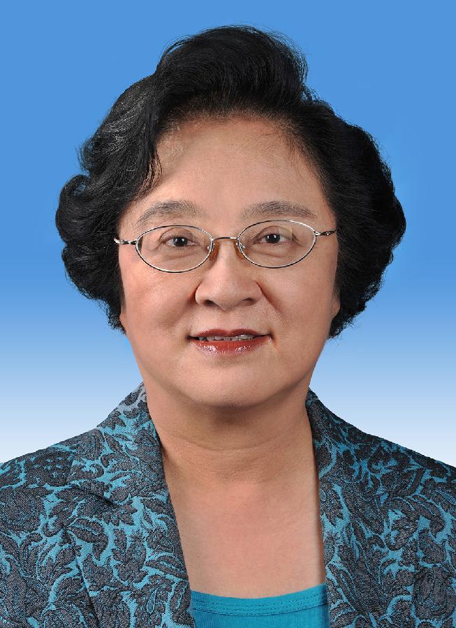 Lin Wenyi is elected vice-chairperson of the 12th National Committee of the Chinese People's Political Consultative Conference (CPPCC) at the fourth plenary meeting of the first session of the 12th CPPCC National Committee in Beijing, capital of China, March 11, 2013.(Xinhua)