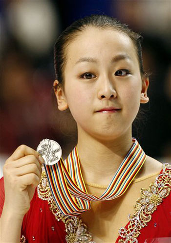 Mao Asada, Japanese figure skater (Photo/Xinhuanet.com)