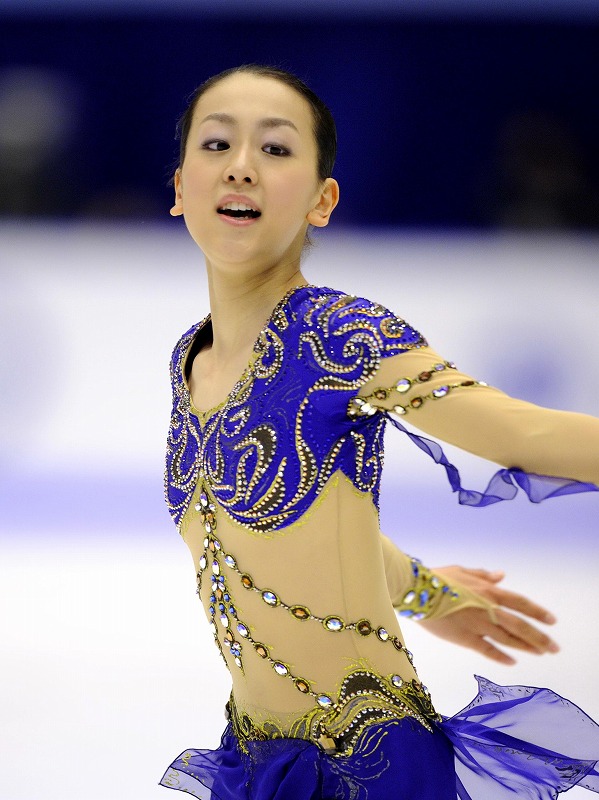 Mao Asada, Japanese figure skater (Photo/Xinhuanet.com)