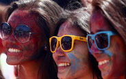 Holi Festival celebrated in the Philippines
