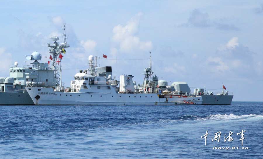 Chinese navy’s South Sea Fleet conducts patrols and deep-sea training missions in the South China Sea and the western Pacific Ocean. (navy.81.cn/Qian Xiaohu, Song Xin) 