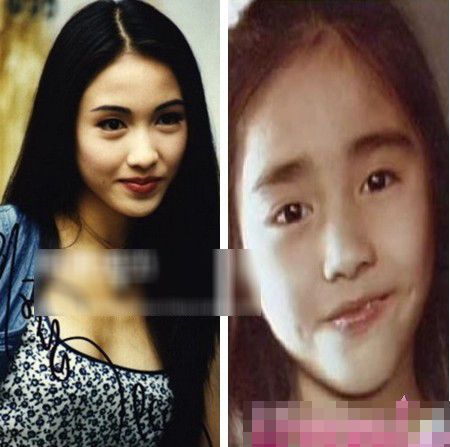 Popular Chinese stars when they were young  (4)