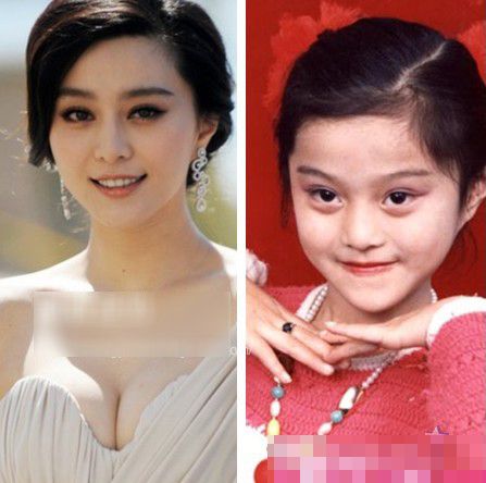Popular Chinese stars when they were young  (7)