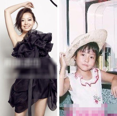 Popular Chinese stars when they were young  (18)