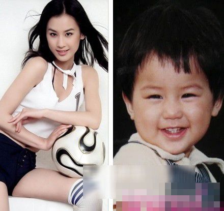 Popular Chinese stars when they were young  (5)