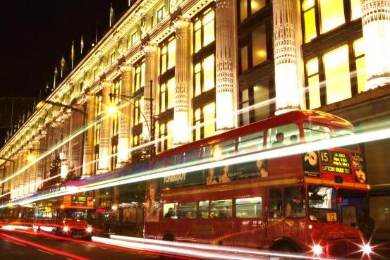 Oxford Street in England . (file photo)