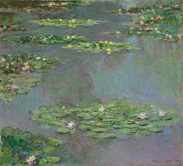 Claude Monet's Nympheas achieved $43,762,500 in November in New York.  (Chinadaily.com.cn)