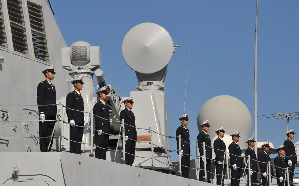Chinese naval escort taskforce starts first visit to Morocco