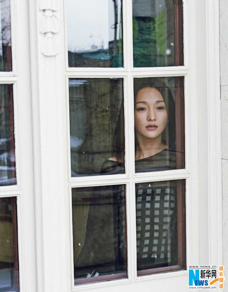 Chinese actress Zhou Xun in Sweden (Xinhuanet)