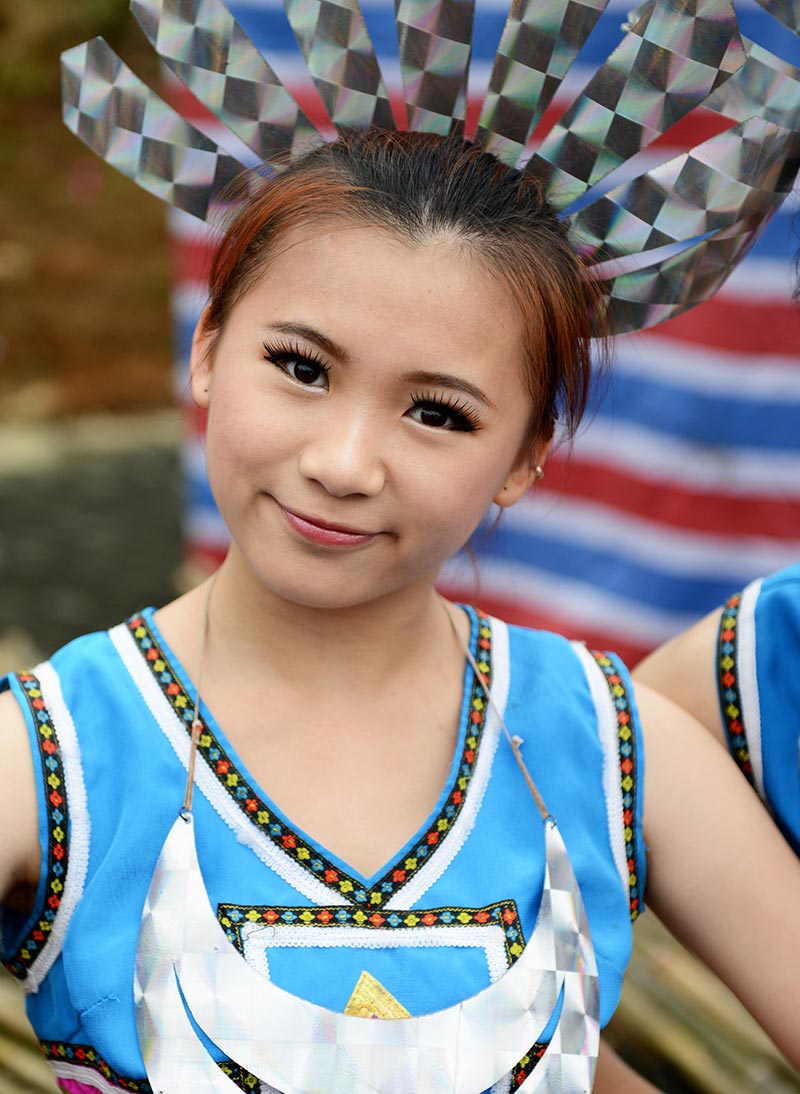 The Sanyuesan Festival of Li and Miao nationalities in Hainan (12)