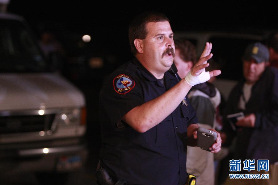 A huge explosion occurred at a fertilizer plant Wednesday night in the U.S. state of Texas, likely causing heavy casualties, U.S. media reported. (Xinhua)