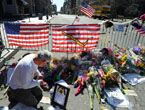 People mourn for victims in Boston blasts