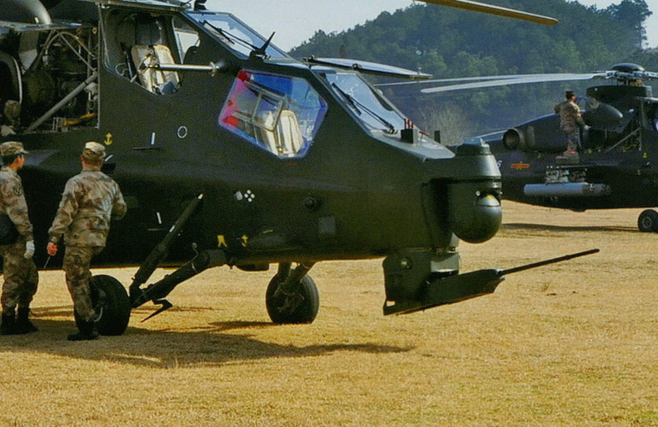 China's WZ-10 armed helicopter. (China Military Online/Shi Shaohua, Zhou Jingbo)