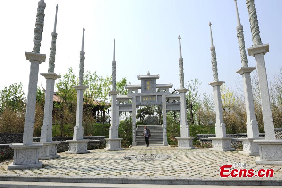 Photo taken on May 3, 2013 shows the Garden Expo Park in Fengtai District, Beijing. The park, where the 9th China (Beijing) International Garden Expo is to be held, will be open to the public on May 18. (CNS/Cui Nan)
