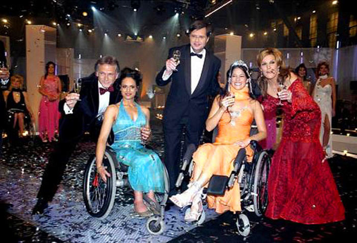 Miss Ability: a Holland reality show put disabled women in beauty contest. (Photo Source: huanqiu.com)