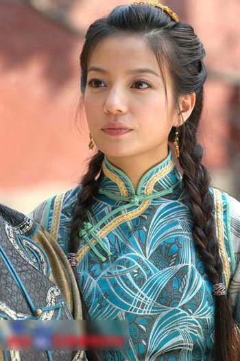 Chinese stars with braided hair  (15)