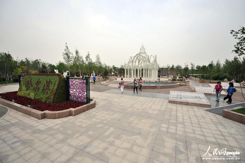Harbin Park is located in Beijing Modern Exhibition Park.(People's Daily Online/Weng Qiyu)