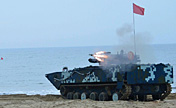 PLA's new-type amphibious assault vehicles 