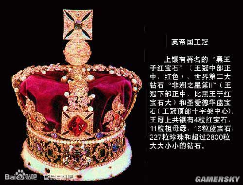 Jewellery of British Royal.　(Source: people.com.cn)