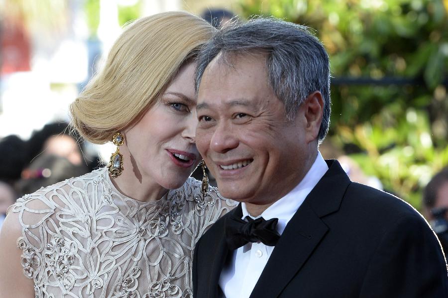 Jury members Nicole Kidman and Ang Lee attend the "Nebraska" premiere during The 66th Annual Cannes Film Festival at the Palais des Festival on May 23, 2013 in Cannes, France. (Xinhua/AFP Photo)