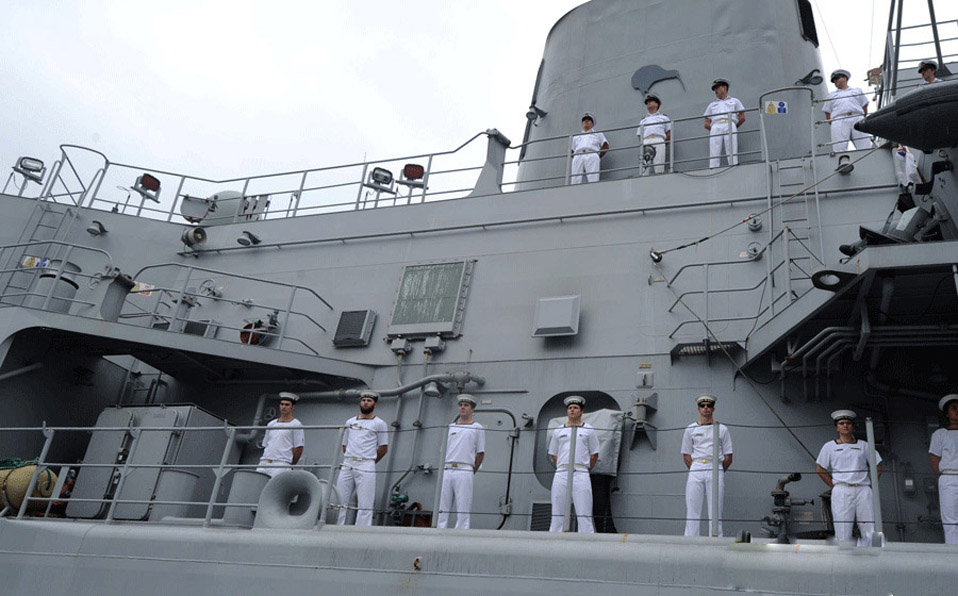 New Zealand's 'Te Mana' frigate revisits Shanghai
