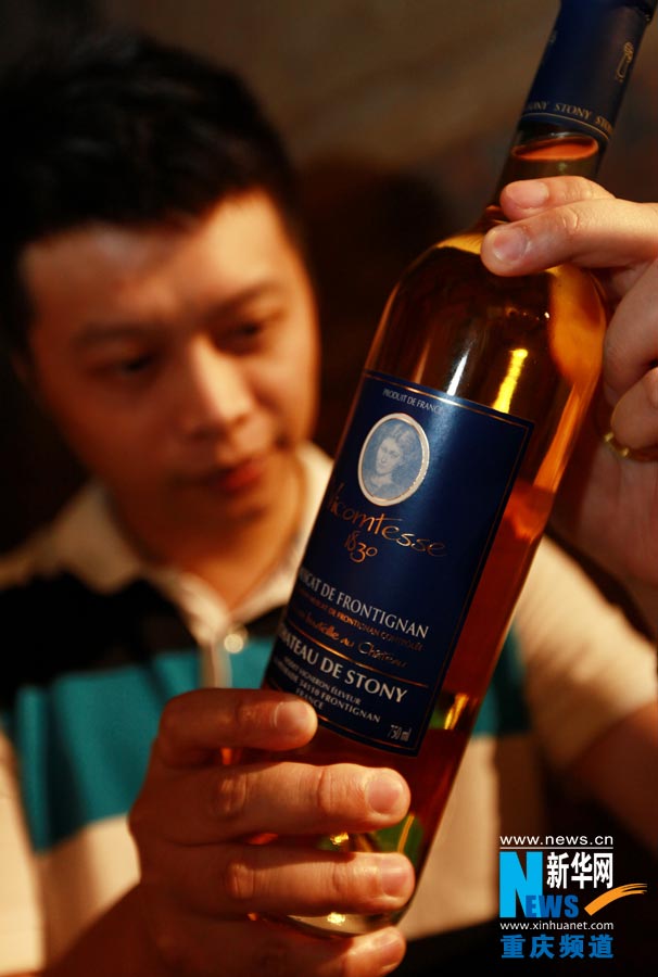 Ice wine is favored by the new wine consumers. (Photo/ Xinhua)