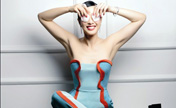 Christy Chung poses for fashion magazine 