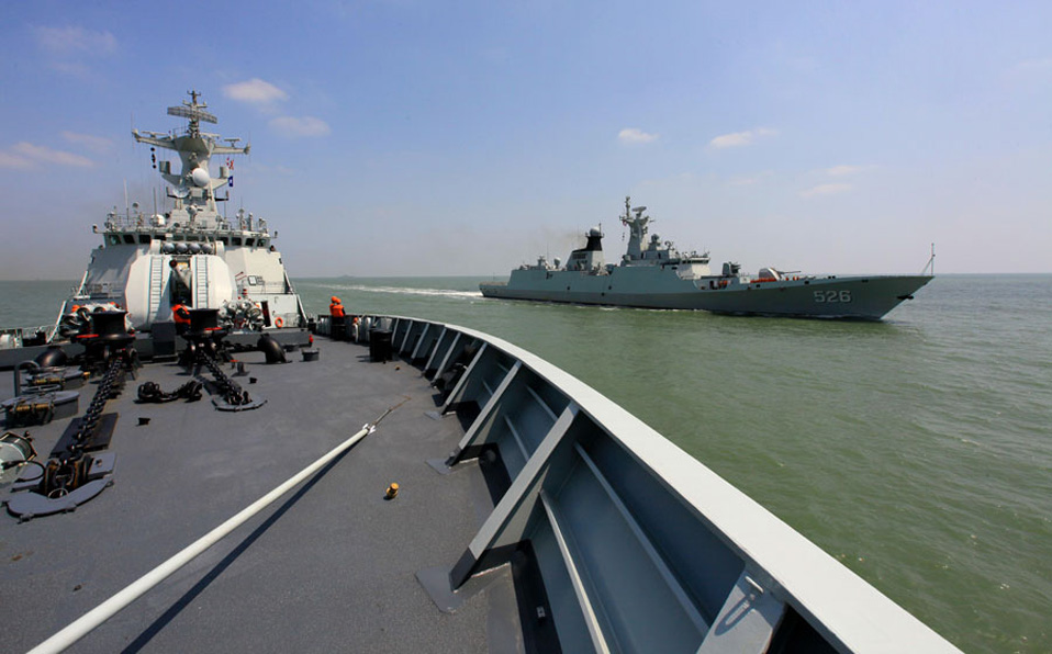 East Sea Fleet conducts live-ammunition firing drill