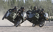 Training photos of special forces in Xinjiang 