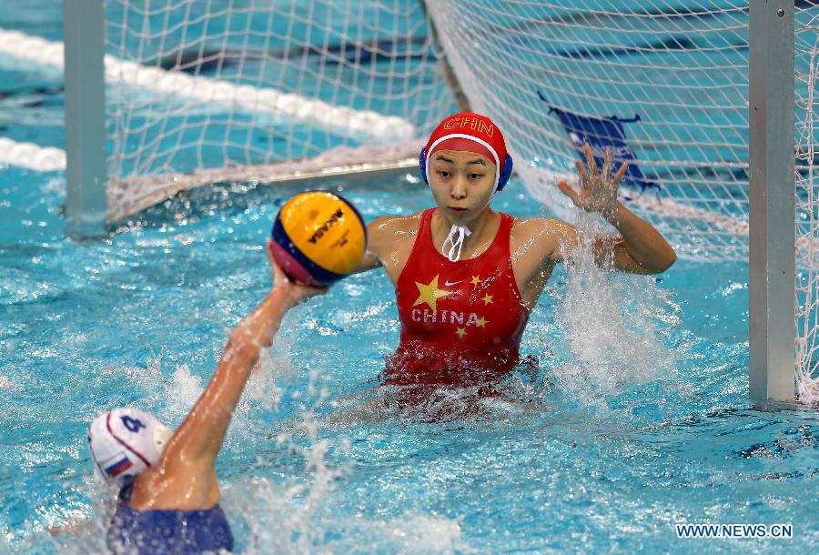 China wins 2013 FINA Women's Water Polo World League Super Final (5