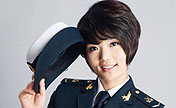 Female communication soldiers of Chinese Navy
